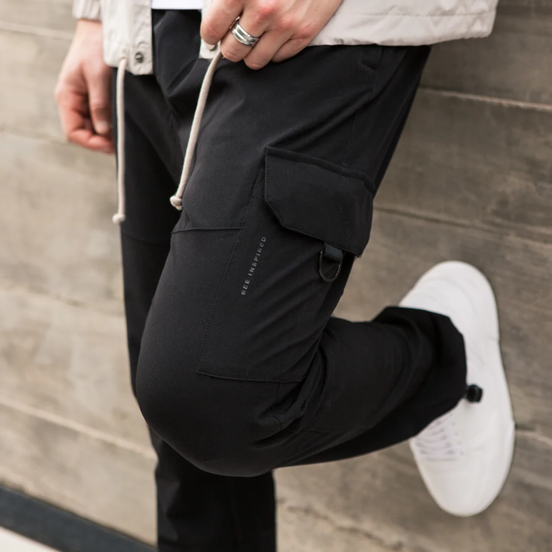 Guardiola Cargo Pants - Black - Image 7