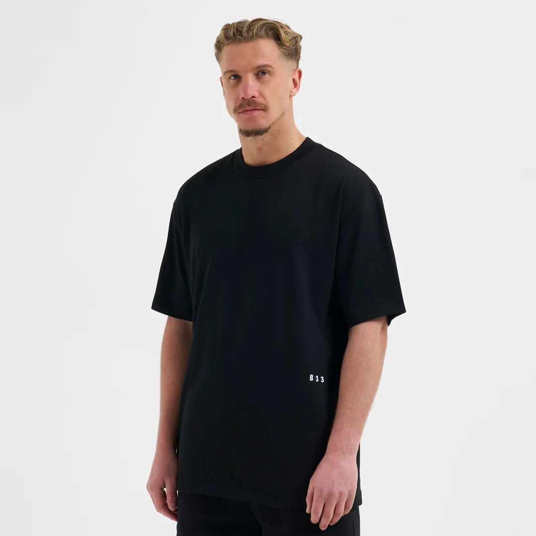 Initial T-Shirt - Black - Image 4