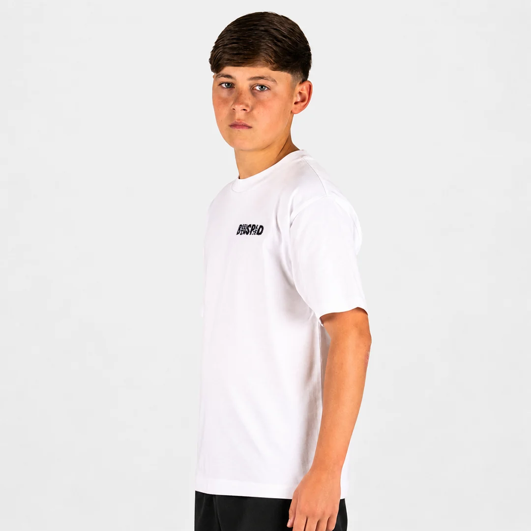 Junior Aguirre T-Shirt - White/Pink - Image 3