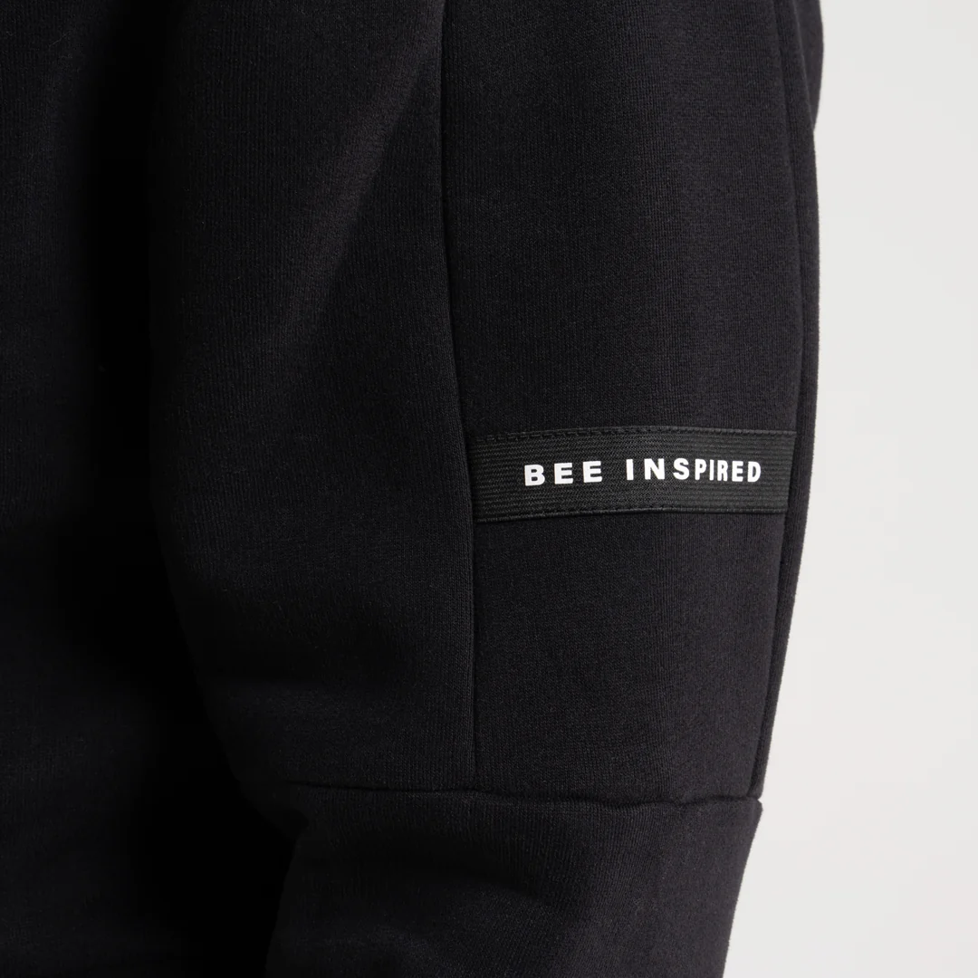 Neto Overhead Hoodie - Black - Image 4