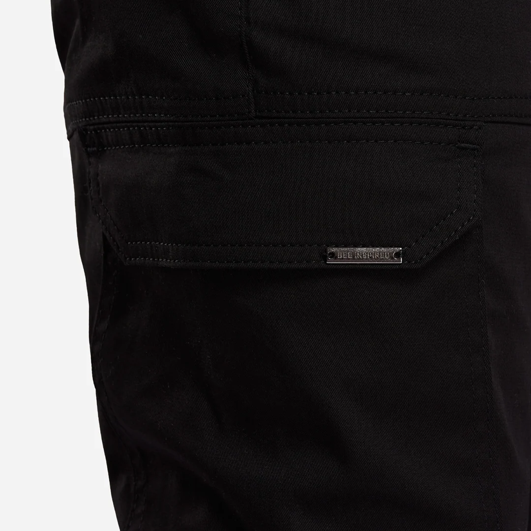 Rivero Cargo Pants - Black - Image 6