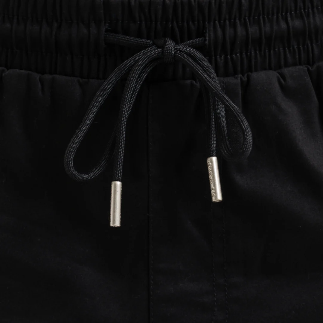 Rivero Relaxed Cargo Pants - Black - Image 6